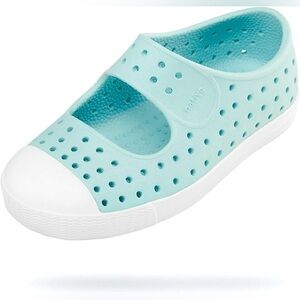 Native Shoes, Juniper, Kids Shoe, Piedmont Blue/Shell White